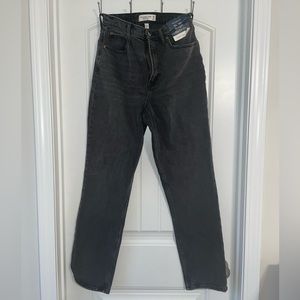 Abercrombie & Fitch 90’s straight, ultra high rise, curve love jeans